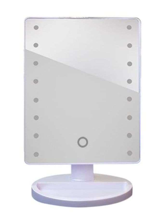 Touch Screen Dimmable Led Makeup Mirror White