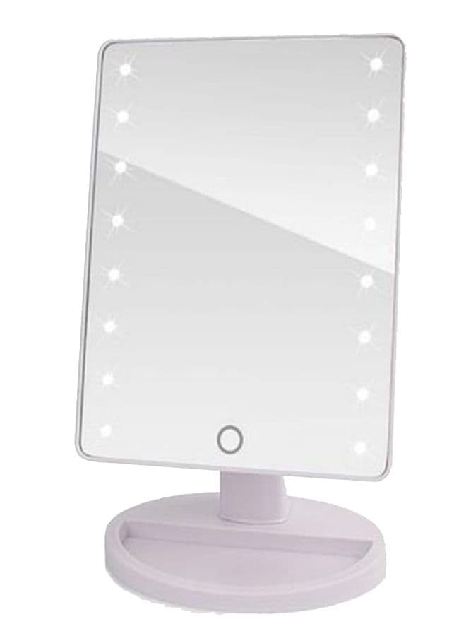 Professional Touch Screen Led Makeup Mirror White