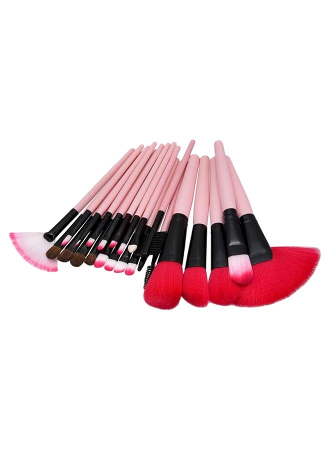 24-Piece Makeup Brush Set Multicolour