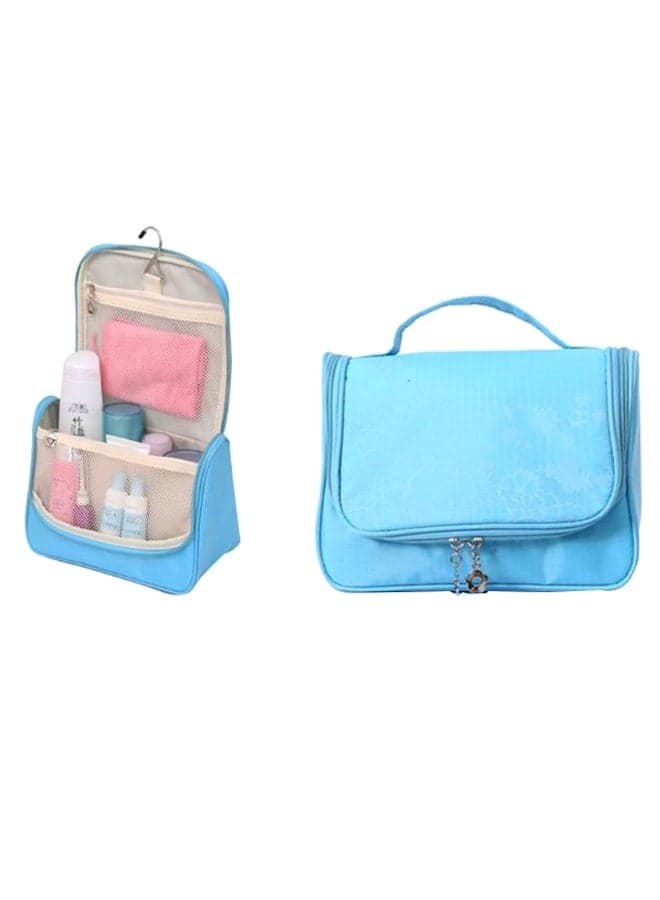 Professional Make Up Organizer Toiletry Bag Blue