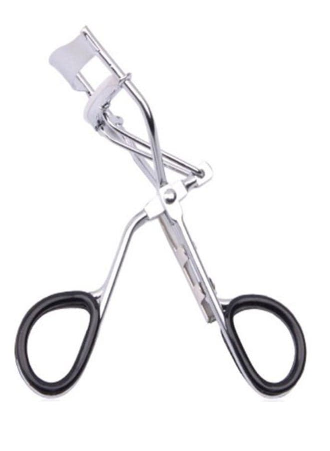 Mini Portable Eye Lash Curler Silver/Black