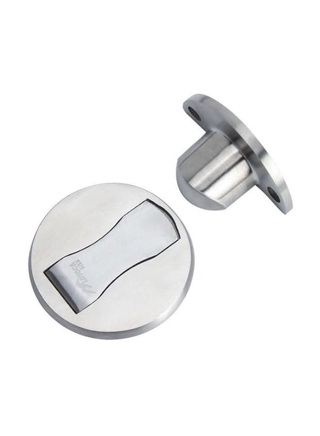 Magnetic Door Stopper Silver
