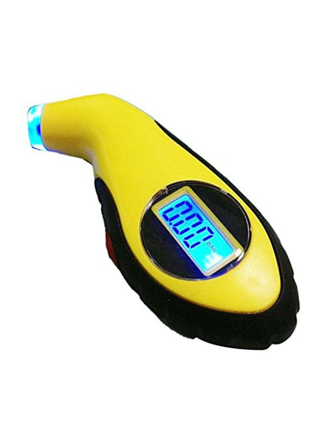 LCD Digital Tire Tyre Air Pressure Gauge Tester Tool With Light
