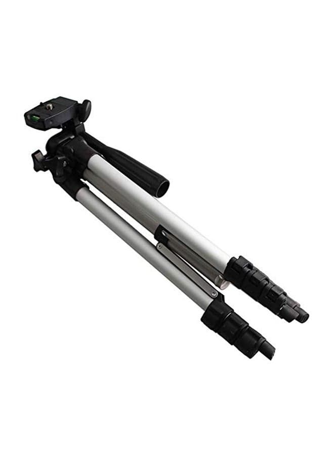 Portable Tripod With Carry Case Silver/Black