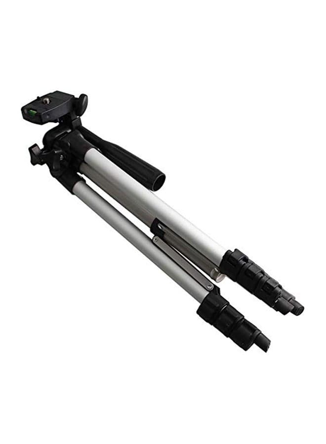 Portable Flexible Tripod Silver/Black