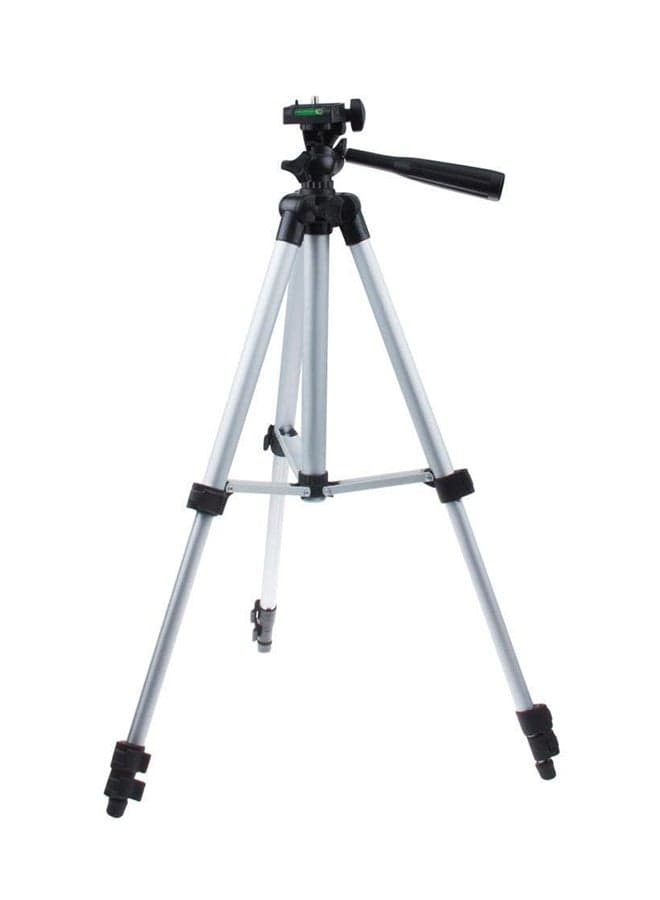 Portable Flexible Tripod Silver/Black