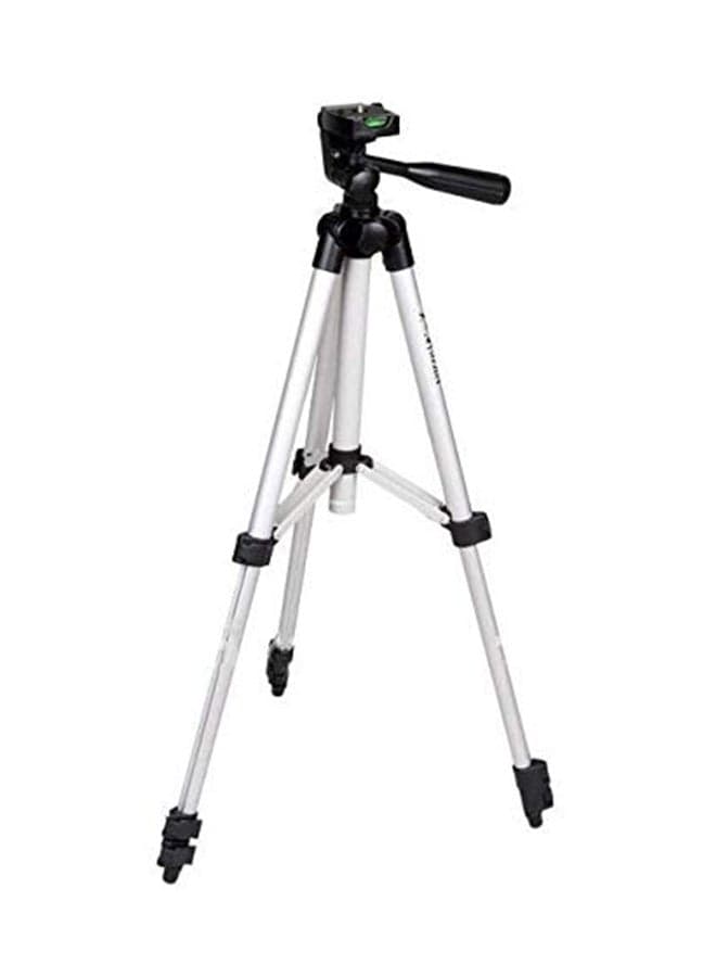 Flexible Tripod Stand For DSLR Camera Silver/Black