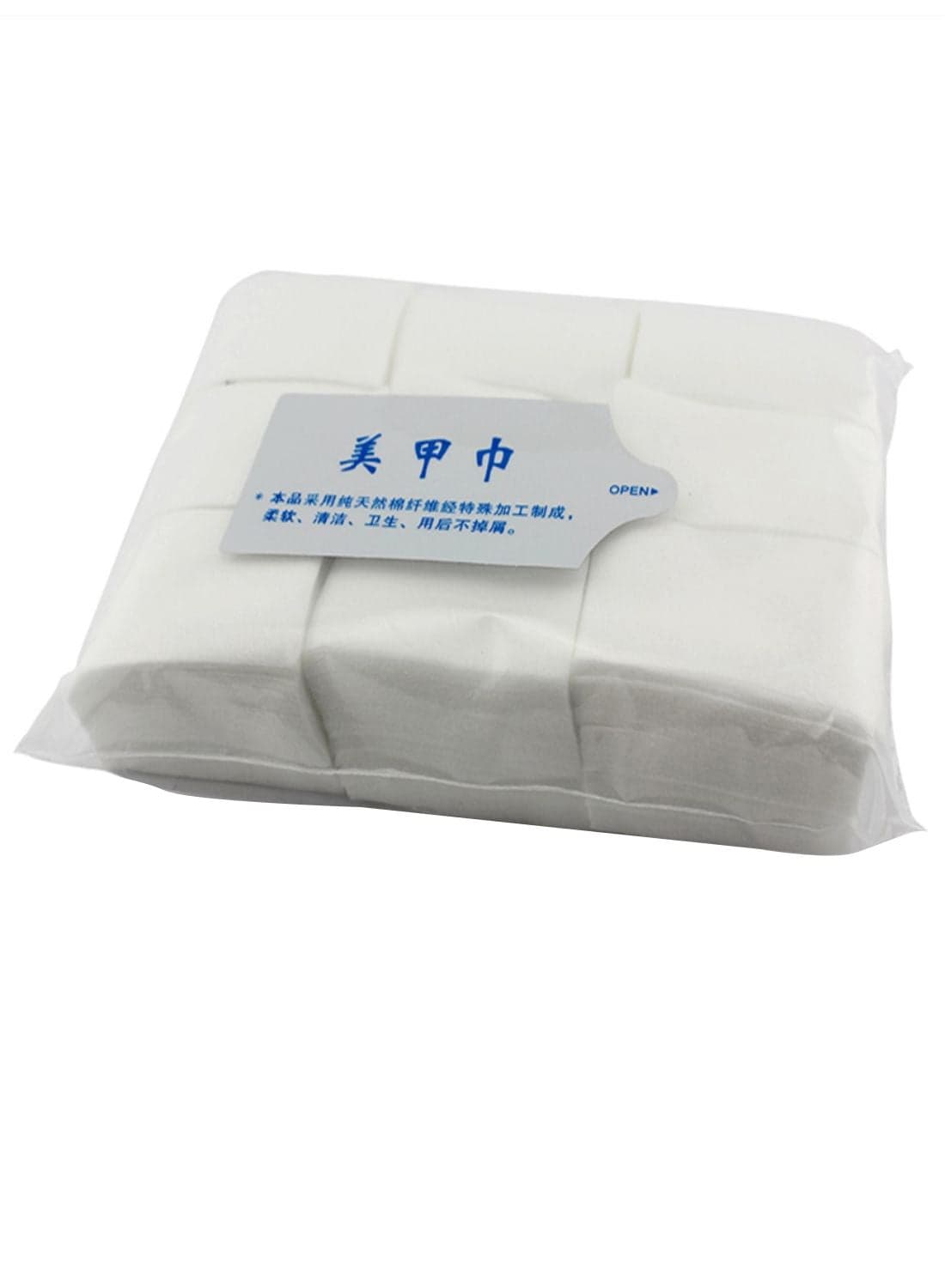 900-Piece Nail Polish Remover Cotton Set White