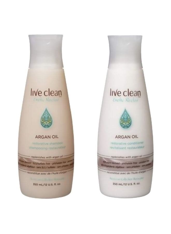 Pack Of 2 Exotic Nectar Argan Oil Restorative Shampoo