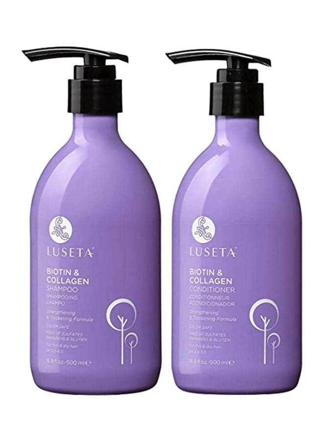 Biotin And Collagen Shampoo And Conditioner