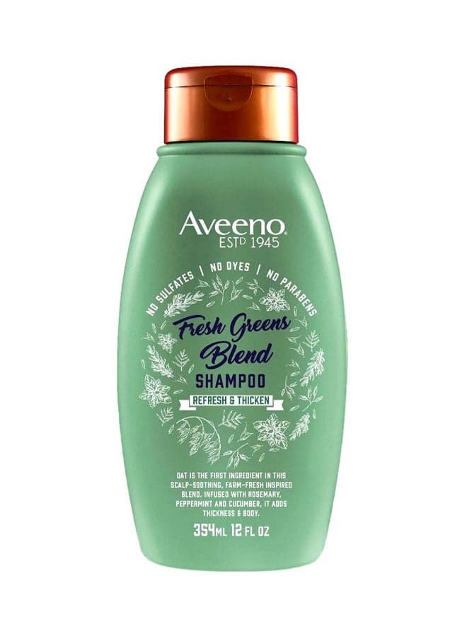 Pack Of 2 Fresh Greens Blend Shampoo 354ml