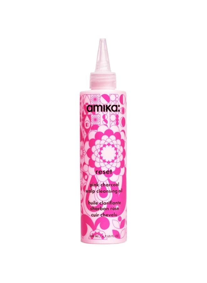 Reset Charcoal Scalp Cleansing Oil Pink