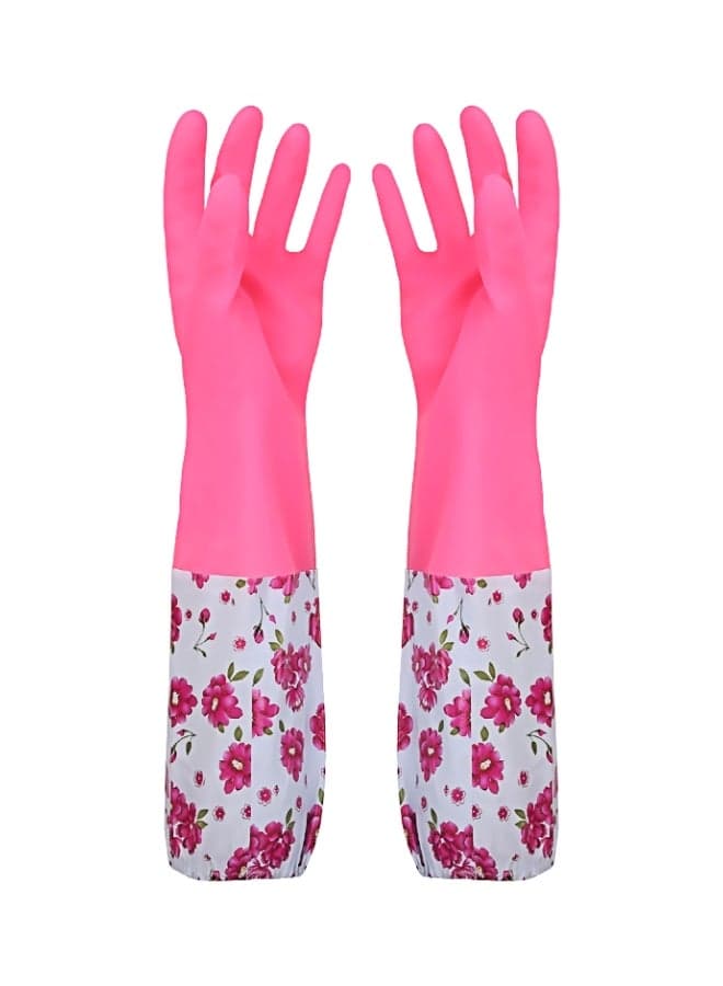 2-Piece Printed Multishape Gloves Set Multicolour