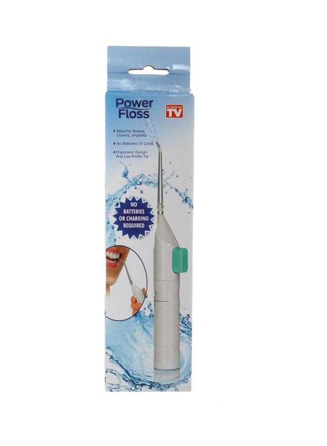 Portable Dental Floss Water Jet White