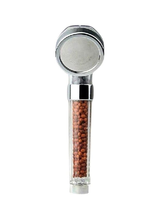Shower Handle Clear/Silver