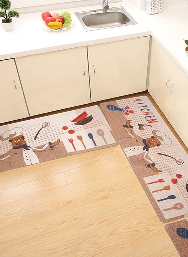Cartoon Pattern Antiskid Floor Mat Multicolour XL
