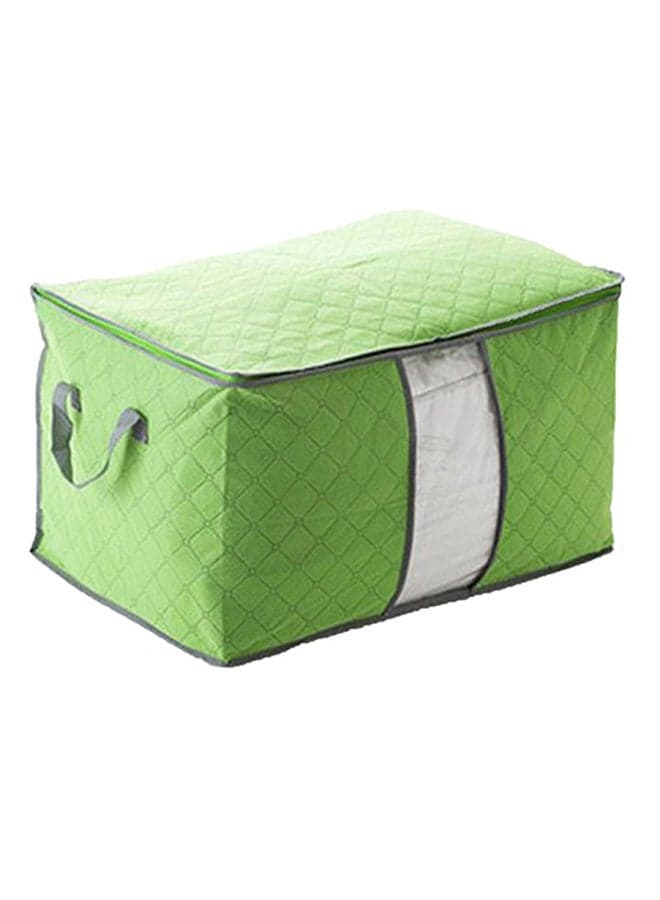 Folding Clothes Storage Bag Green 25x23x3cm