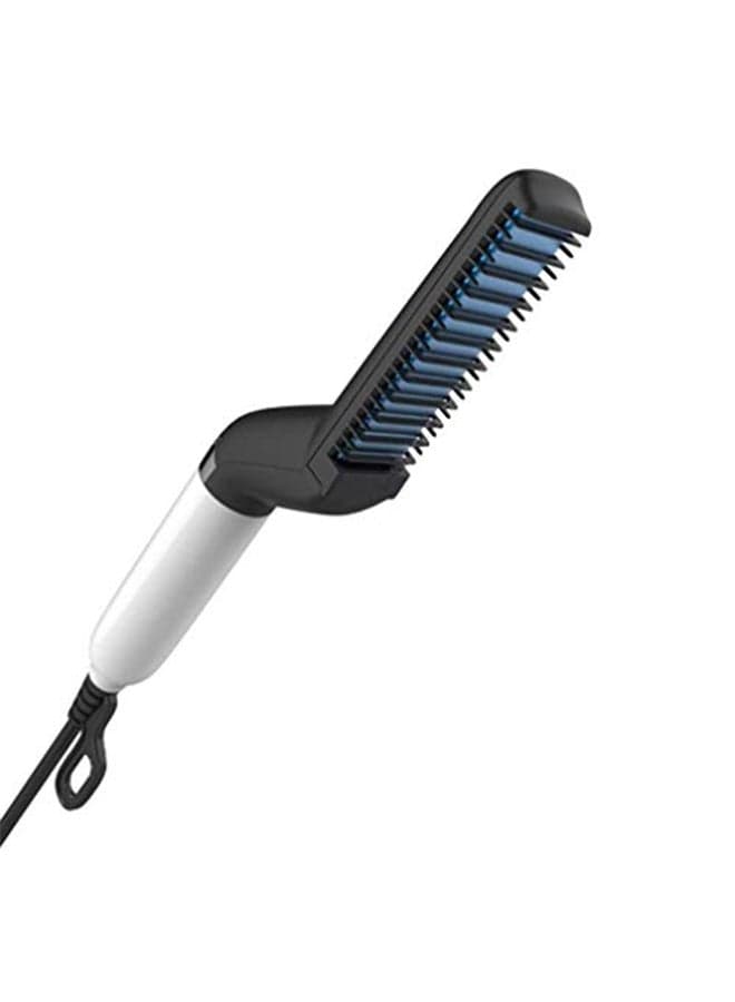 Beard Straightening Comb Black/White