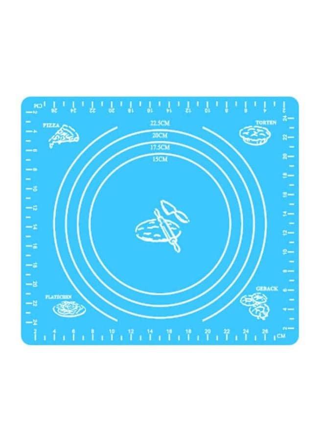 Silicone Baking Mat Blue/White 29x26cm