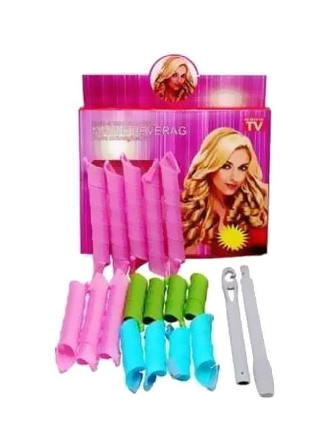 Hair Curler Pink/Blue/Green