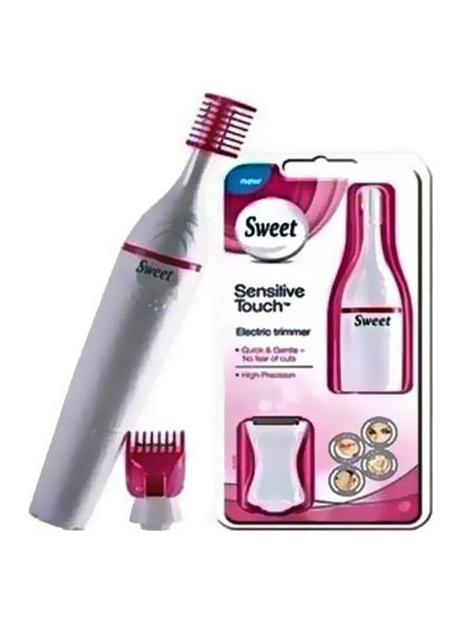 Sensitive Touch Hair Removal Epilator White/Pink