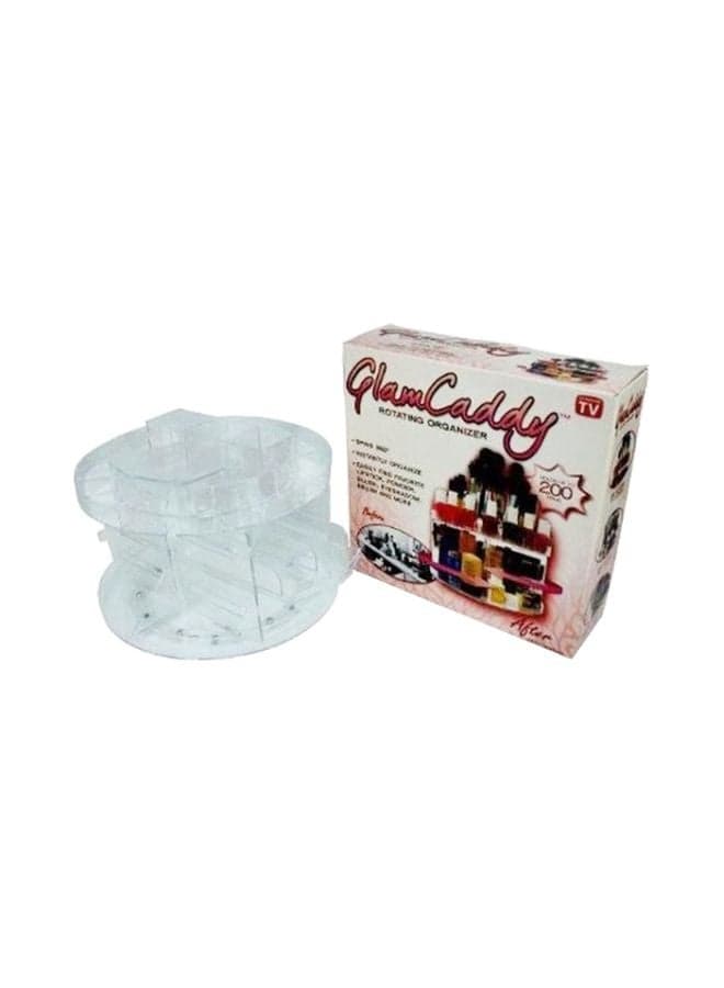Rotating Cosmetic Organizer Clear