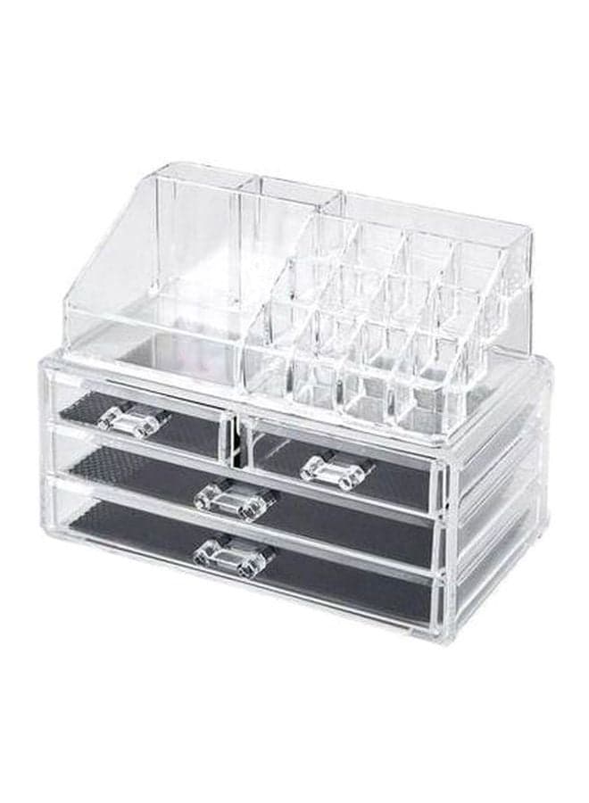 Makeup Organizer Box Clear