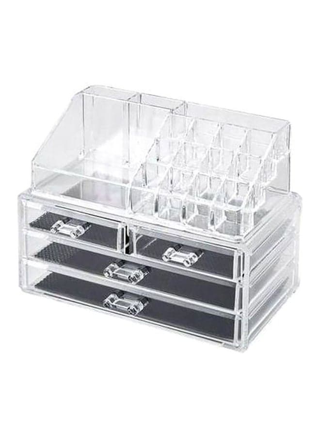 Makeup Organizer Box Clear