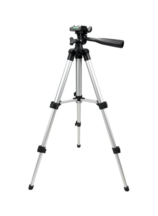Foldable Camera Tripod Stand Black/Silver
