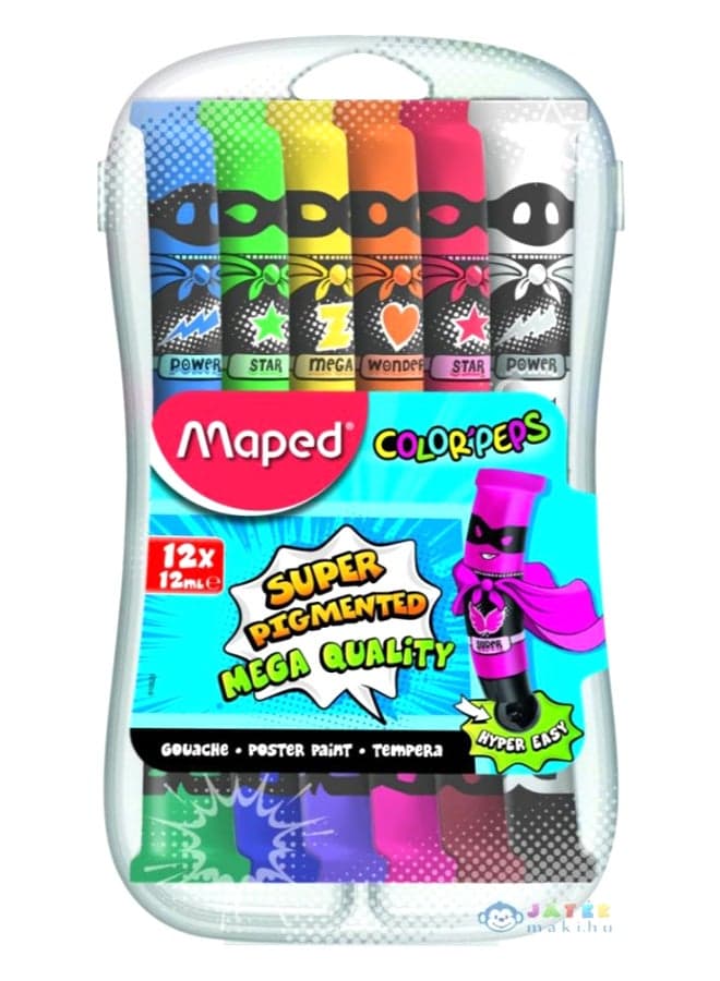 12-Piece Colour Peps Paint Box Set Multicolour