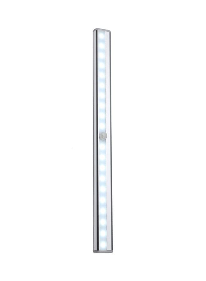 Magnet LED Human Motion Sensor Light Lamp For Cabinets White 38 x 4 x 2centimeter