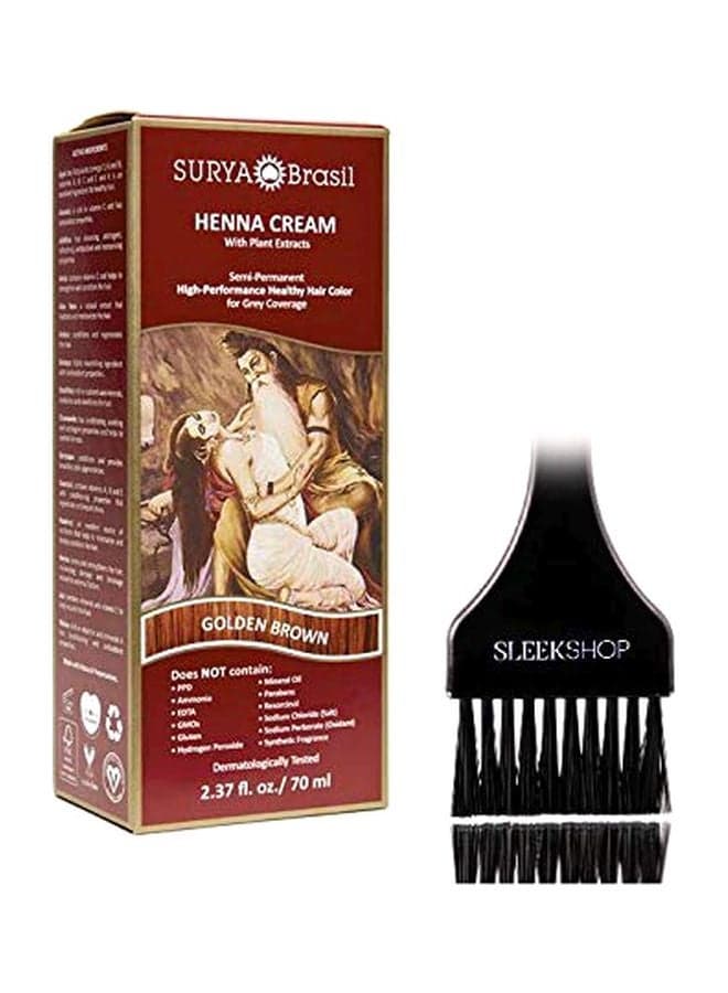 All Natural Henna Hair Color Golden Brown