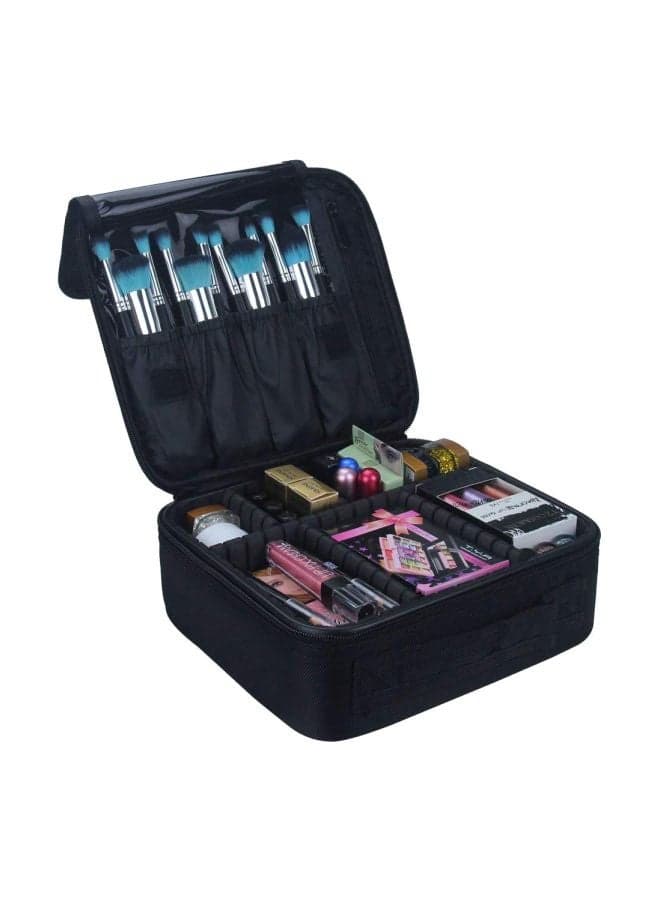 Makeup Storage Organizer Bag Black