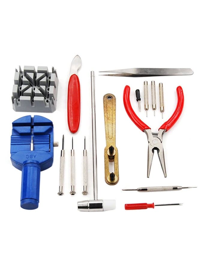 unisex 16-Piece Watch Repair Tools Kit