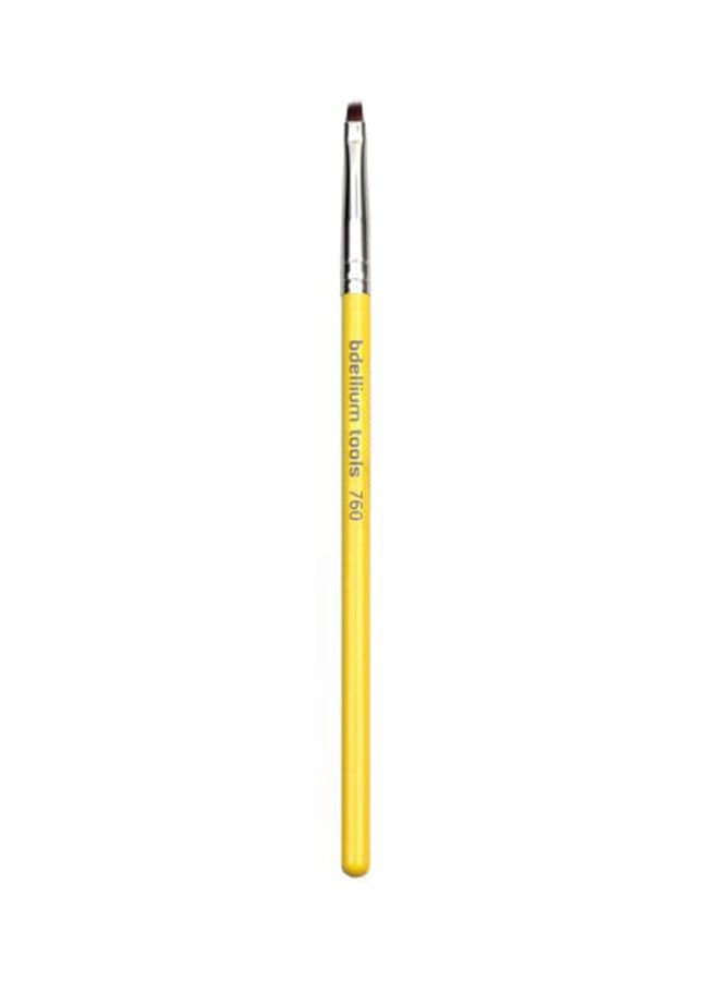 Professional Studio Line Precision Eye And Brow Brush-760 Yellow/Silver