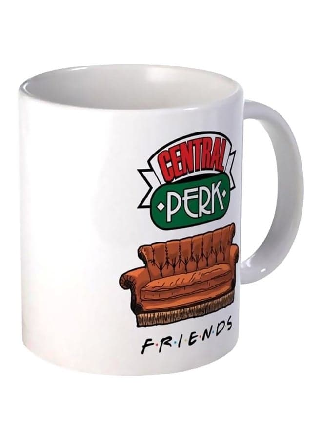 F.R.I.E.N.D.S Printed Mug White/Red/Black