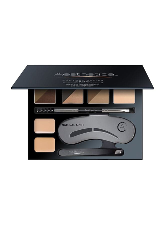 Eyebrow Contour Kit Multicolour