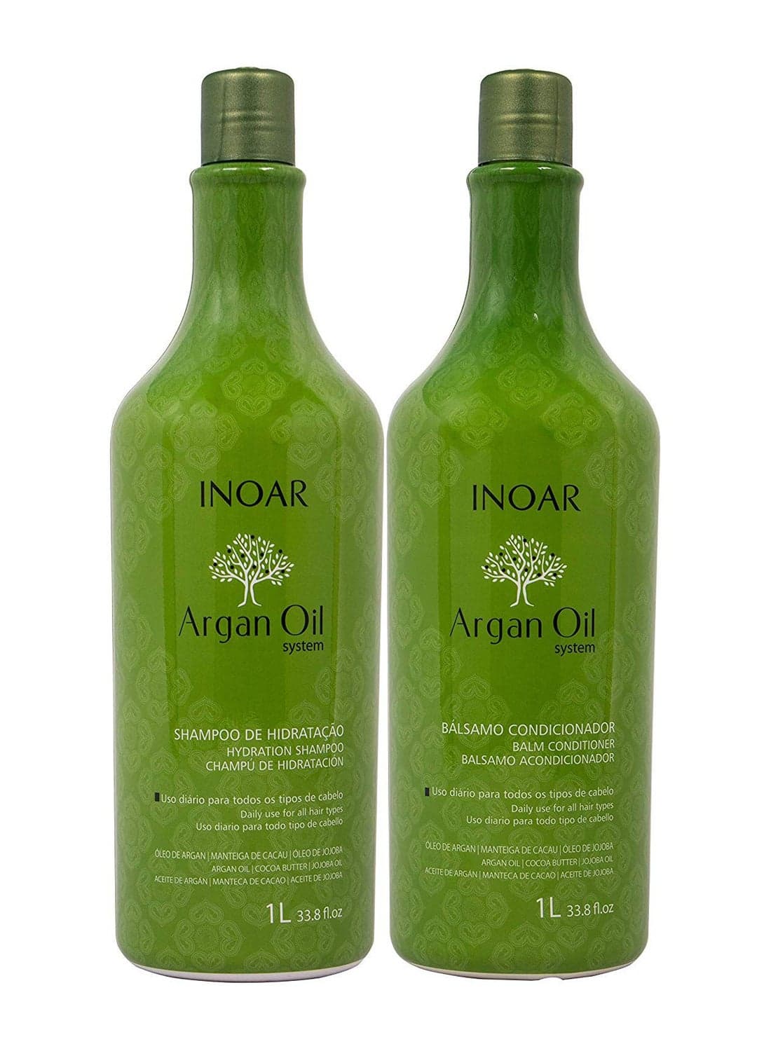 Professional Argan Oil Shampoo And Conditioner Set 2 x 1Liters
