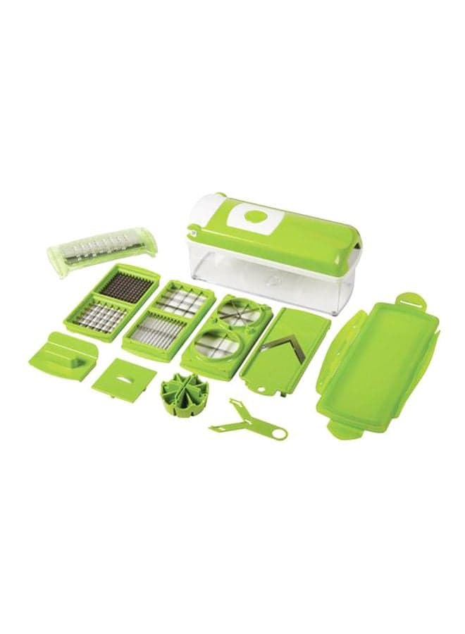 11-Piece Nicer Dicer Set Green