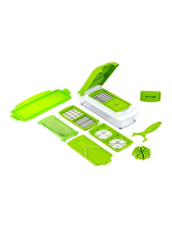 Vegetable And Fruit Slicer Set Green/White/Silver