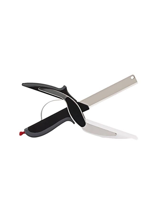 2 In 1 Vegetable Cutter Black/Silver/Grey