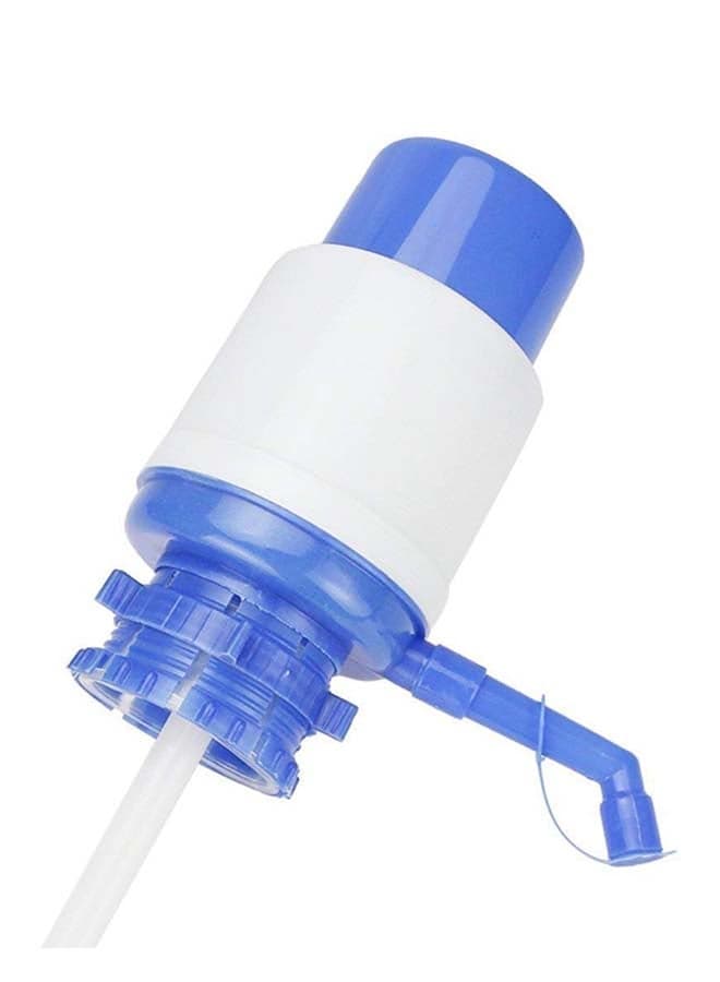 Hand Press Manual Water Pump Blue/White