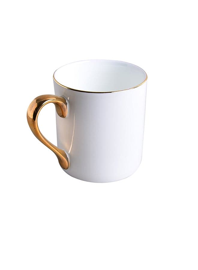 Ceramic Decal Mug White