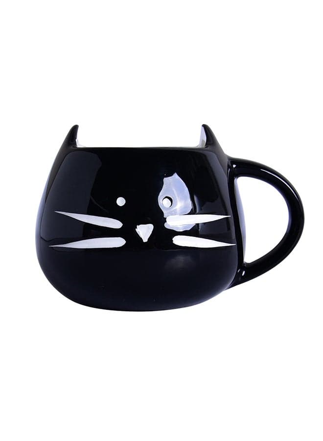 Animated Milk Cup Black