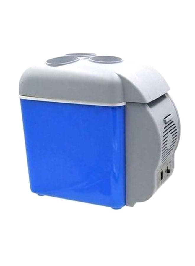 7.5 Liter Portable Cooling And Warming Refrigerator 6666 Blue/Grey