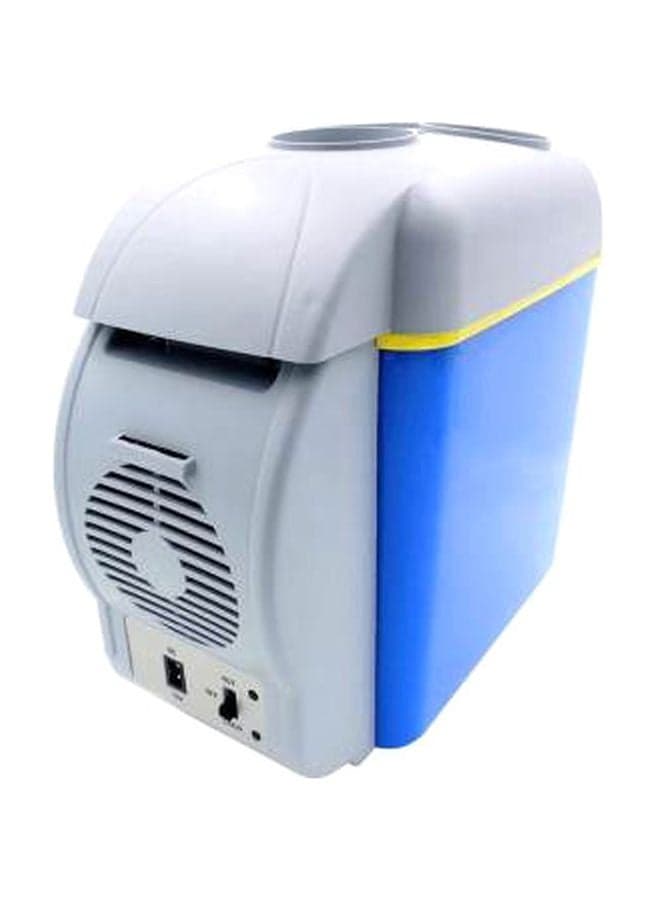 Portable Cooling And Warming Refrigerator 5965945 Grey/Blue