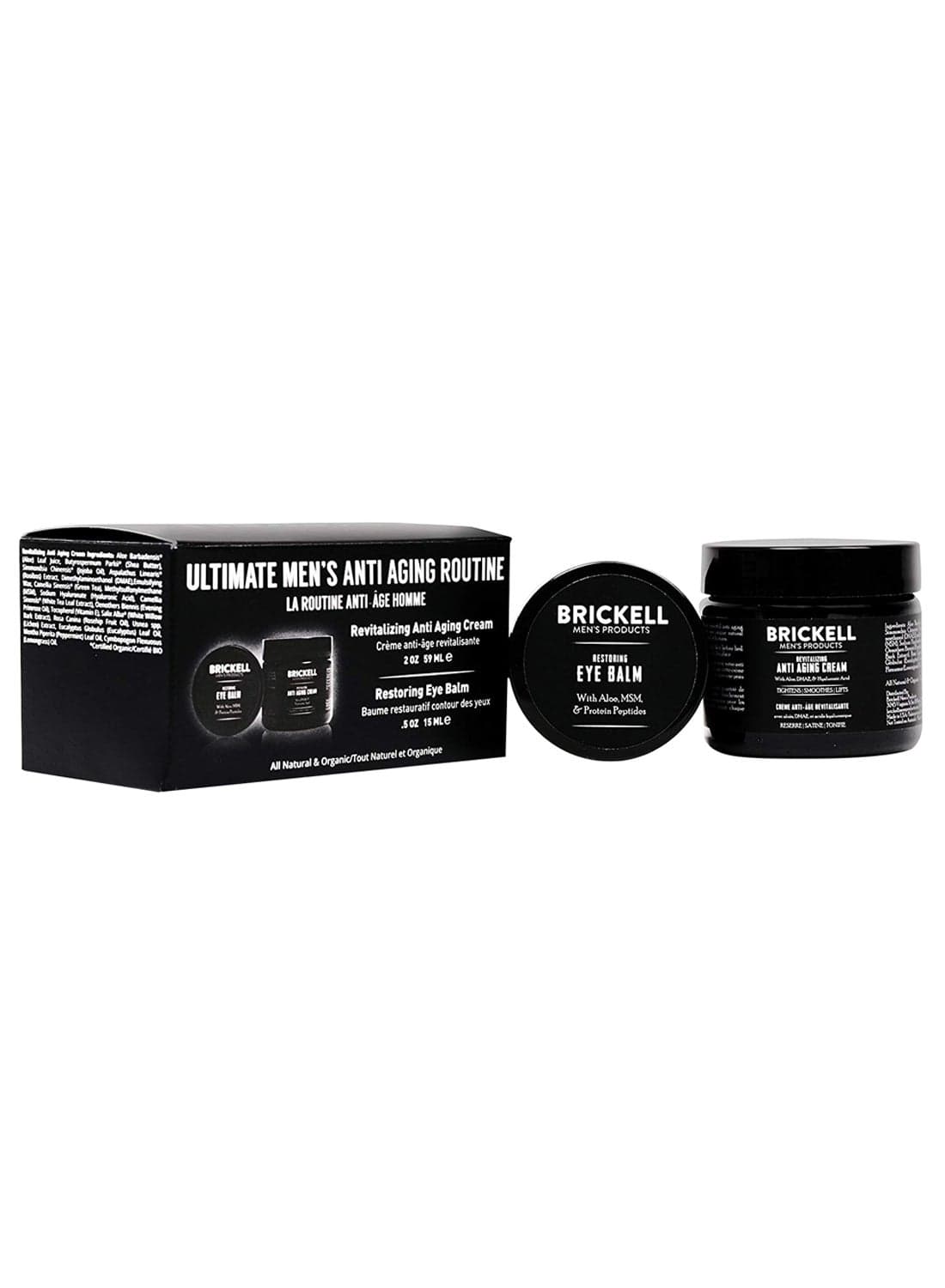 Anti-Aging Face Cream With Puffiness Remover Eye Cream 59 + 15ml