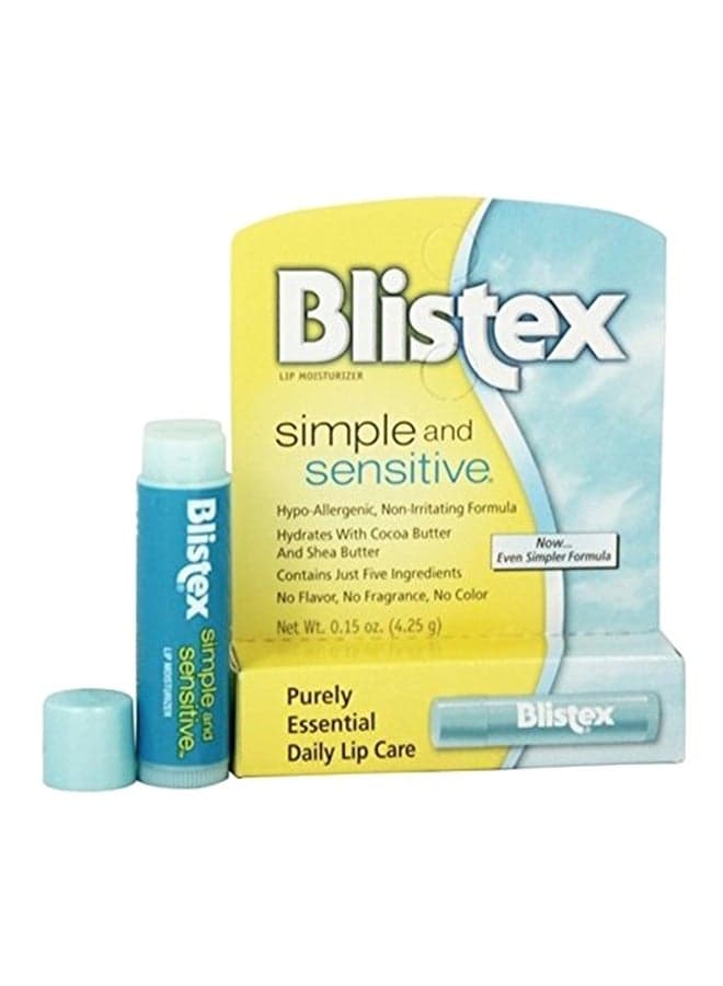 Simple And Sensitive Purely Essential Daily Lip Care