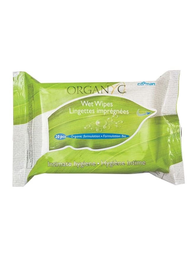 Organic Wet Wipes 3x14.5x8cm
