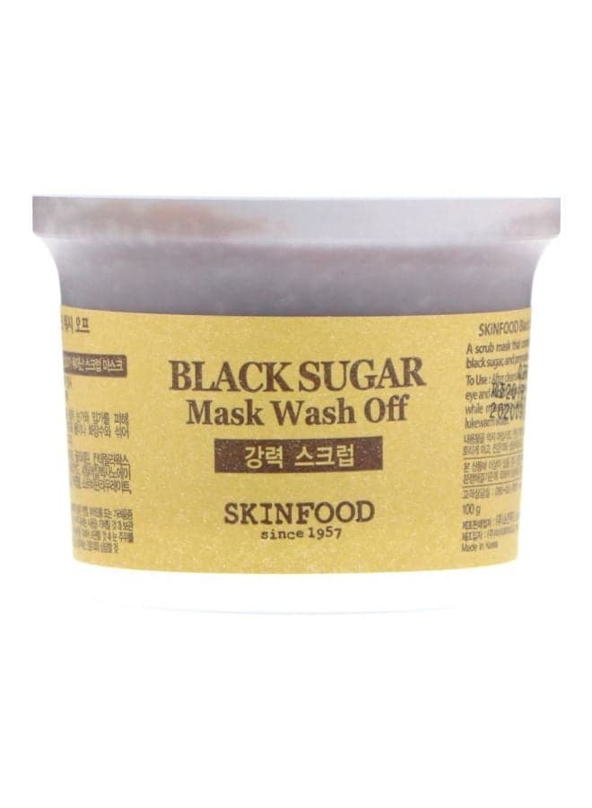 Black Sugar Mask Wash Off Power Scrub 100grams